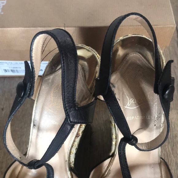 Christian Louboutin Trotolita 140 Calf/Pony Wedge - Picture 6 of 6